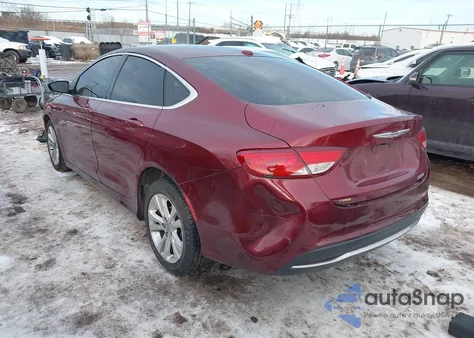 2015 Chrysler 200 Limited from USA, damaged, VIN 1C3CCCAB9FN603356